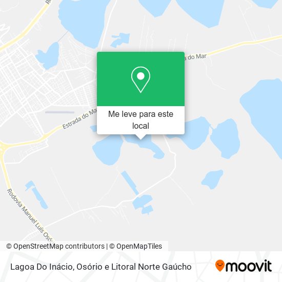 Lagoa Do Inácio mapa