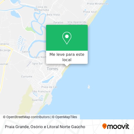 Praia Grande mapa
