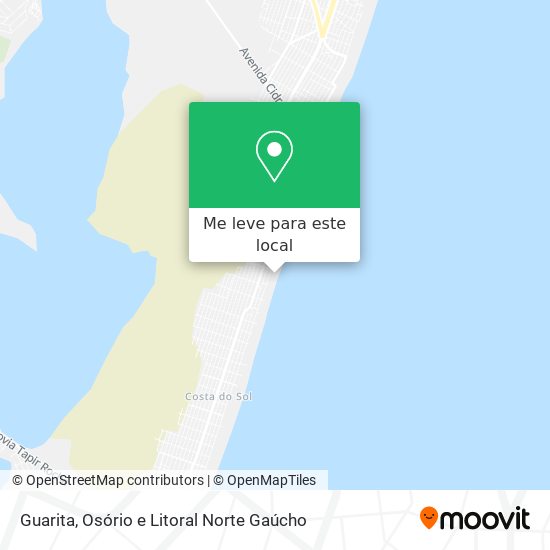 Guarita mapa
