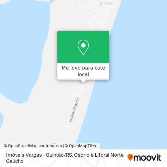 Imóveis Vargas - Quintão/RS mapa