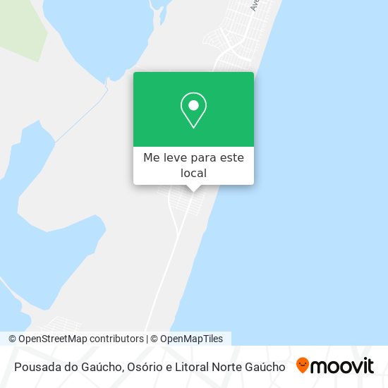 Pousada do Gaúcho mapa