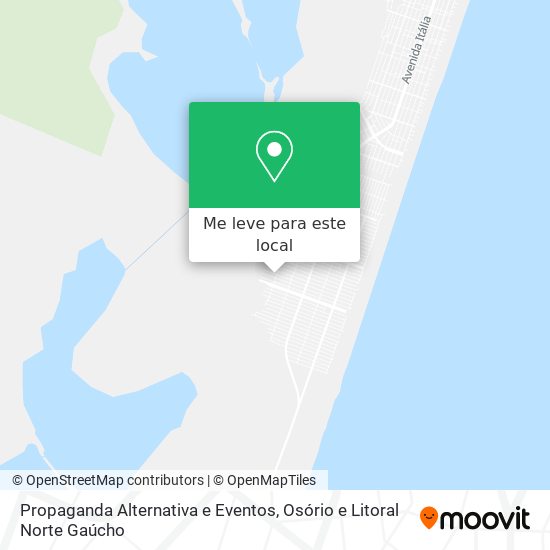 Propaganda Alternativa e Eventos mapa