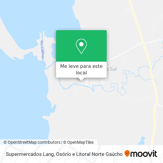 Supermercados Lang mapa