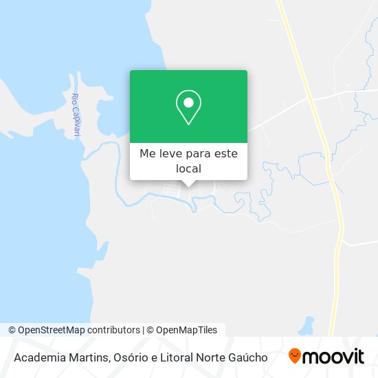 Academia Martins mapa