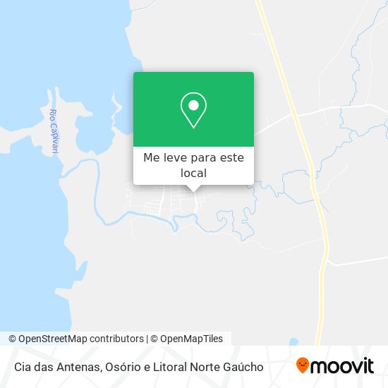Cia das Antenas mapa