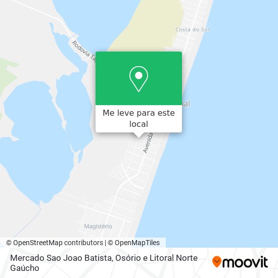 Mercado Sao Joao Batista mapa