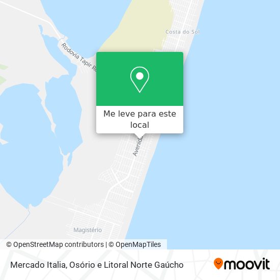 Mercado Italia mapa