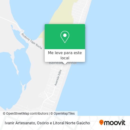 Ivanir Artesanato mapa