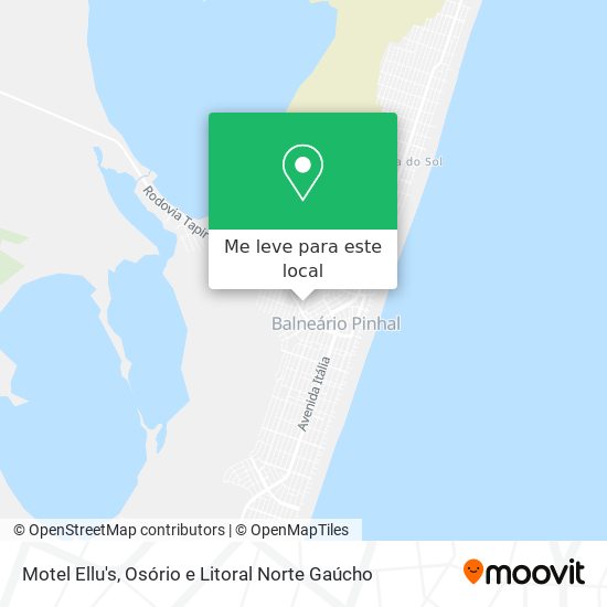 Motel Ellu's mapa