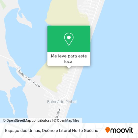 Espaço das Unhas mapa