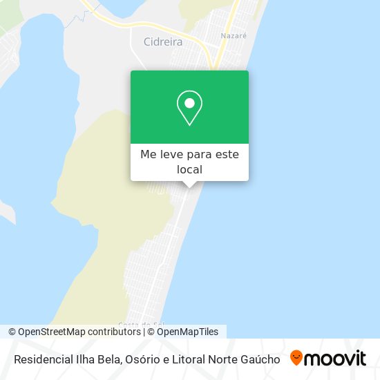 Residencial Ilha Bela mapa