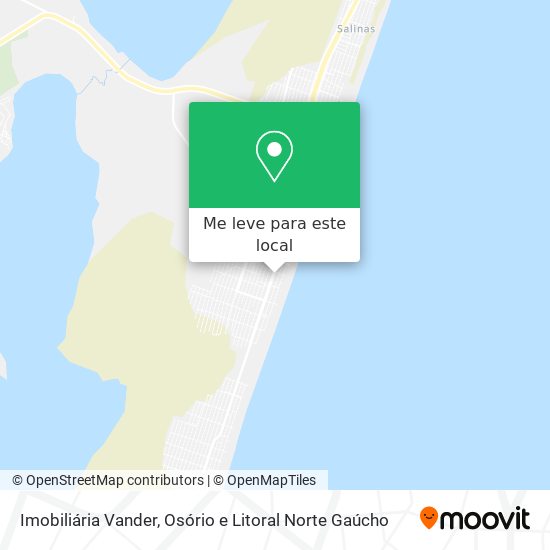 Imobiliária Vander mapa