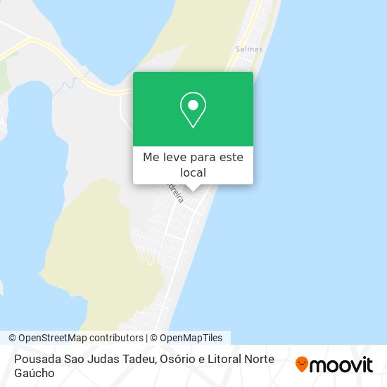 Pousada Sao Judas Tadeu mapa