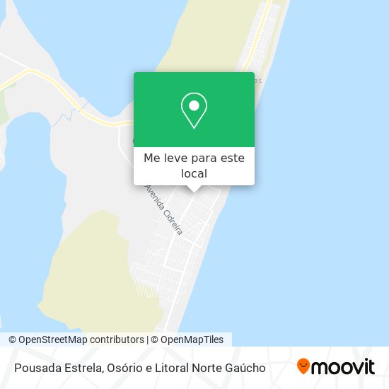 Pousada Estrela mapa