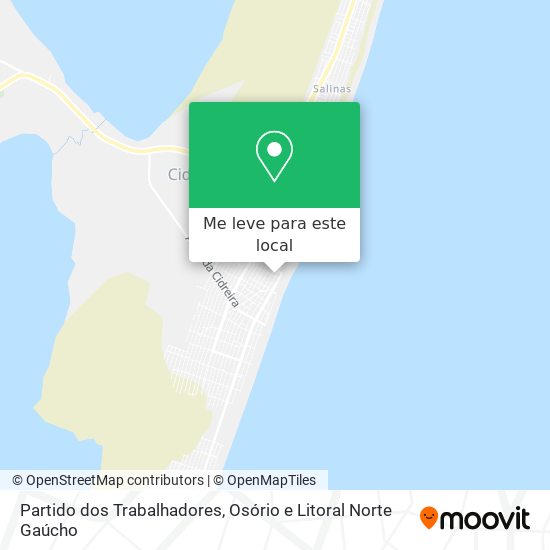 Partido dos Trabalhadores mapa