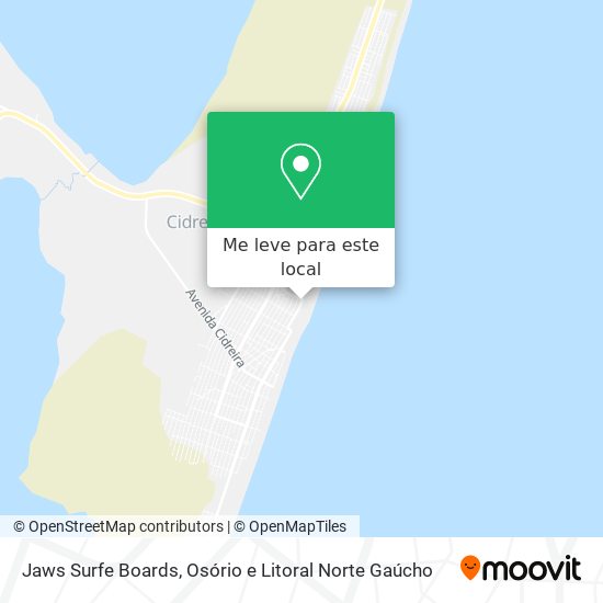 Jaws Surfe Boards mapa
