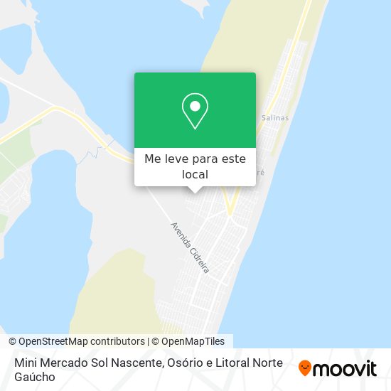 Mini Mercado Sol Nascente mapa