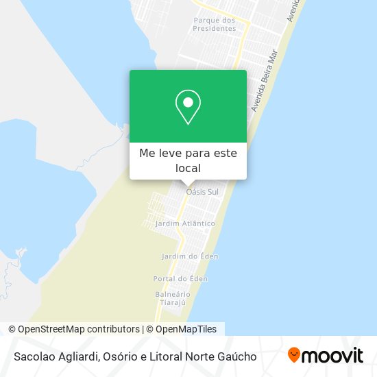 Sacolao Agliardi mapa