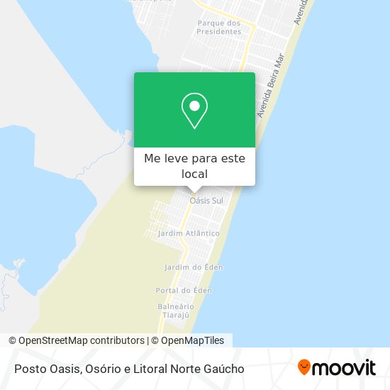 Posto Oasis mapa