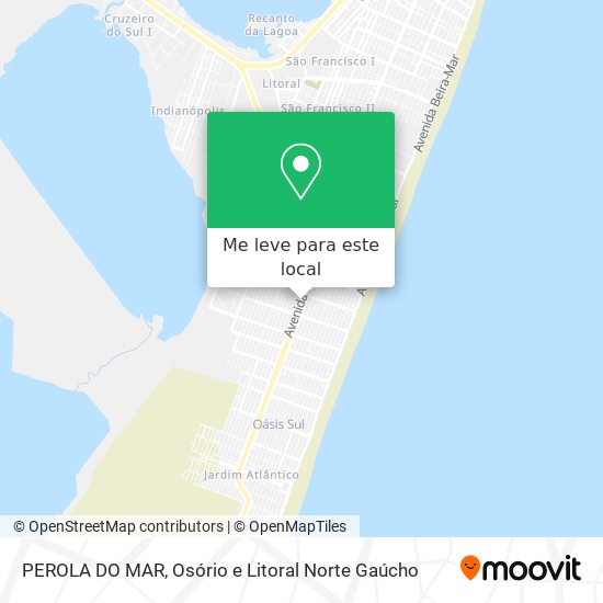 PEROLA DO MAR mapa