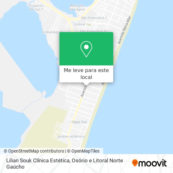 Lilian Souk Clínica Estética mapa