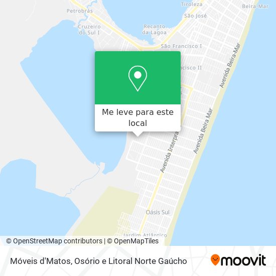 Móveis d'Matos mapa