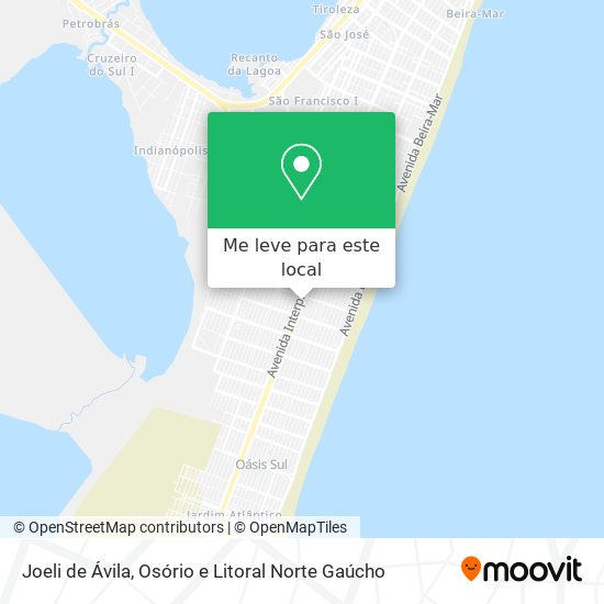 Joeli de Ávila mapa