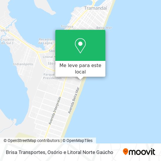 Brisa Transportes mapa