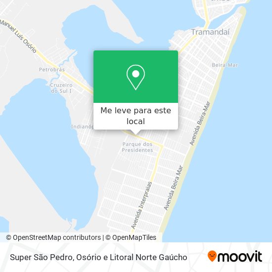 Super São Pedro mapa
