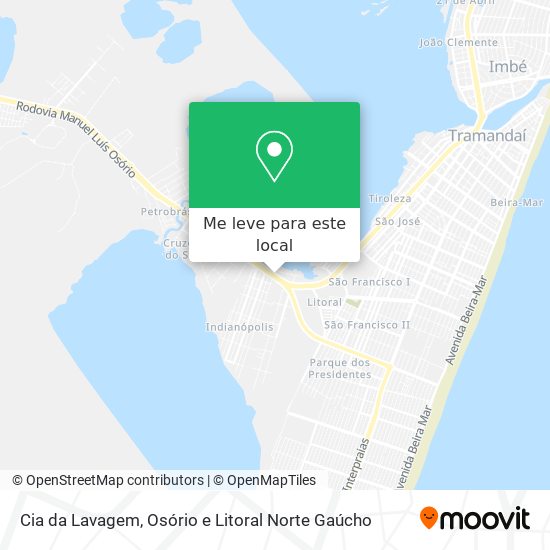 Cia da Lavagem mapa