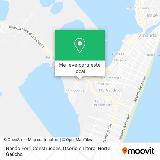 Nando Ferri Construcoes mapa