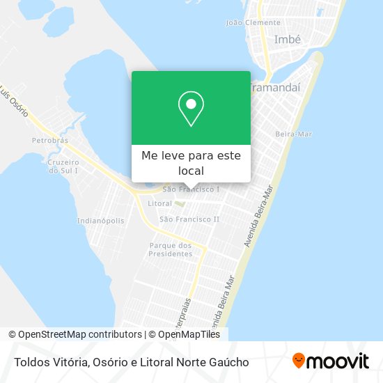 Toldos Vitória mapa