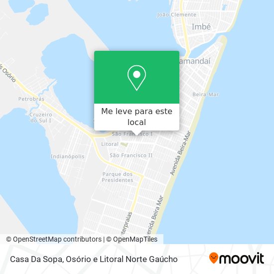Casa Da Sopa mapa