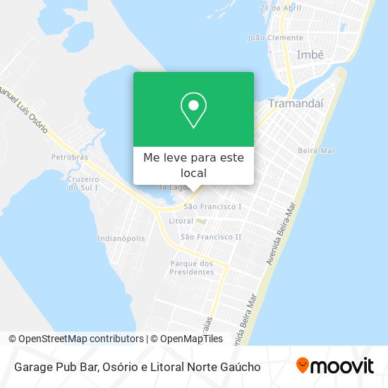 Garage Pub Bar mapa