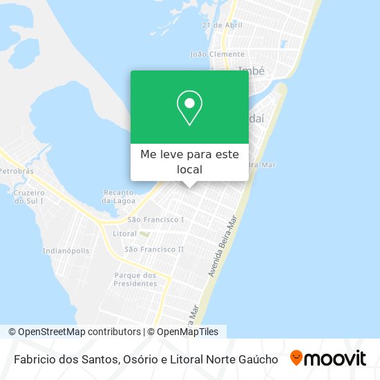 Fabricio dos Santos mapa