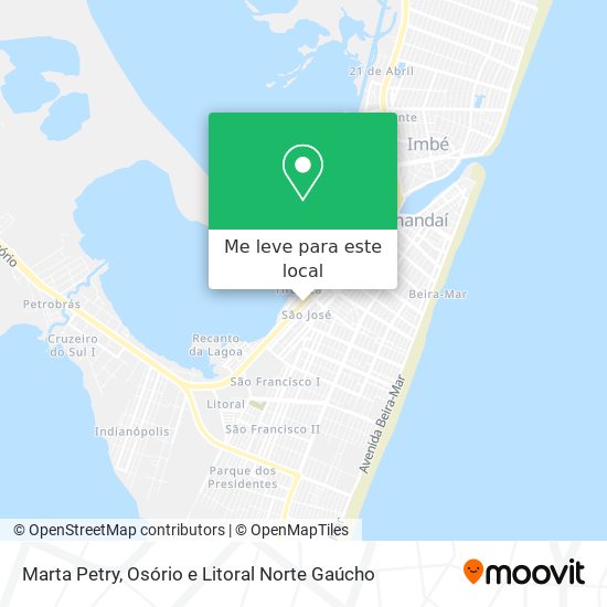Marta Petry mapa