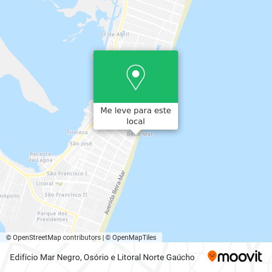 Edifício Mar Negro mapa