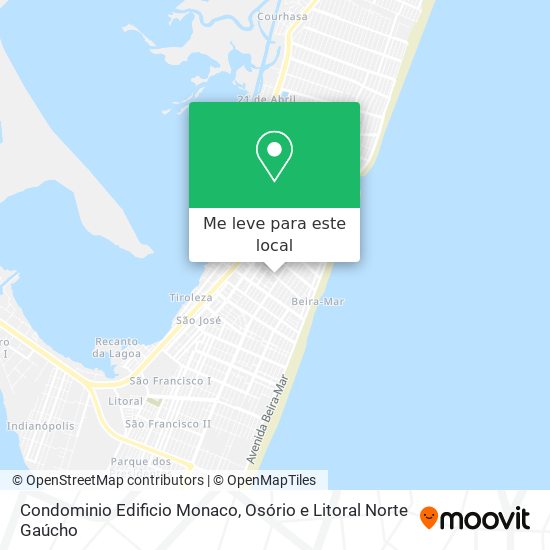 Condominio Edificio Monaco mapa