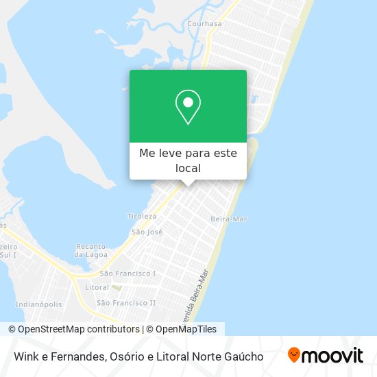 Wink e Fernandes mapa