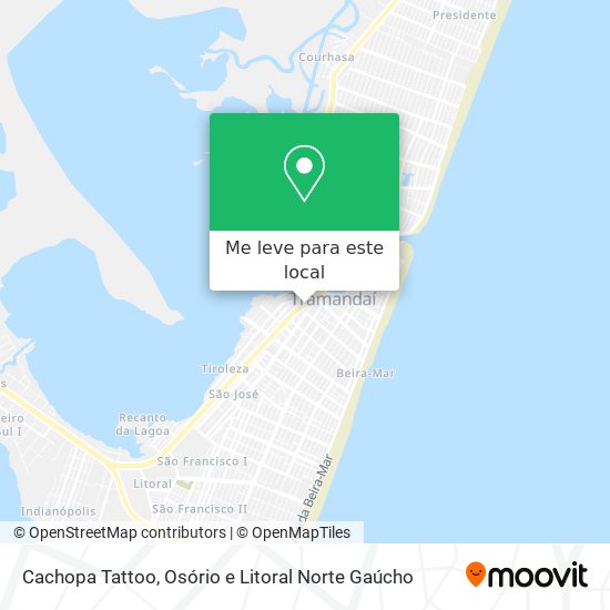Cachopa Tattoo mapa
