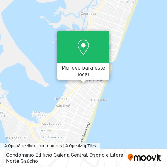 Condominio Edificio Galeria Central mapa