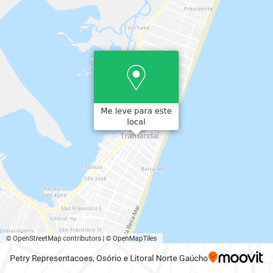 Petry Representacoes mapa
