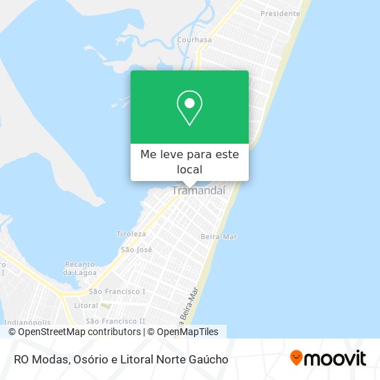 RO Modas mapa
