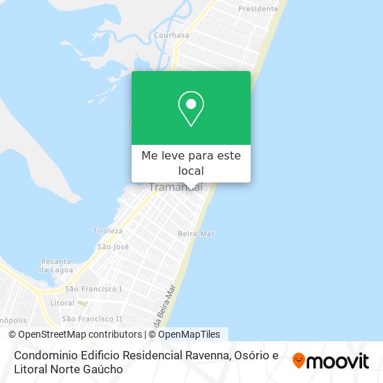 Condominio Edificio Residencial Ravenna mapa