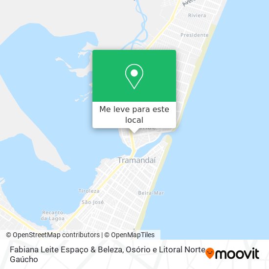 Fabiana Leite Espaço & Beleza mapa
