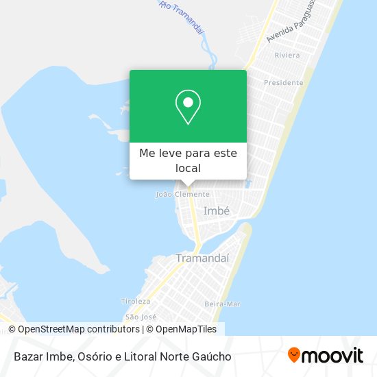 Bazar Imbe mapa