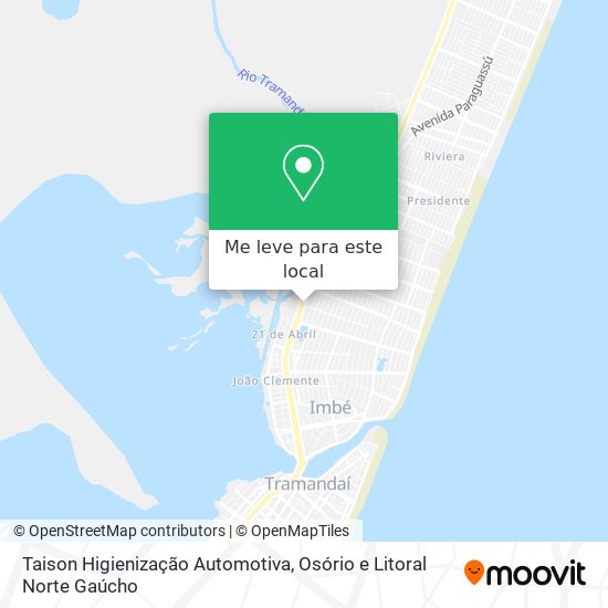 Taison Higienização Automotiva mapa