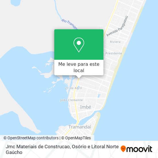 Jmc Materiais de Construcao mapa