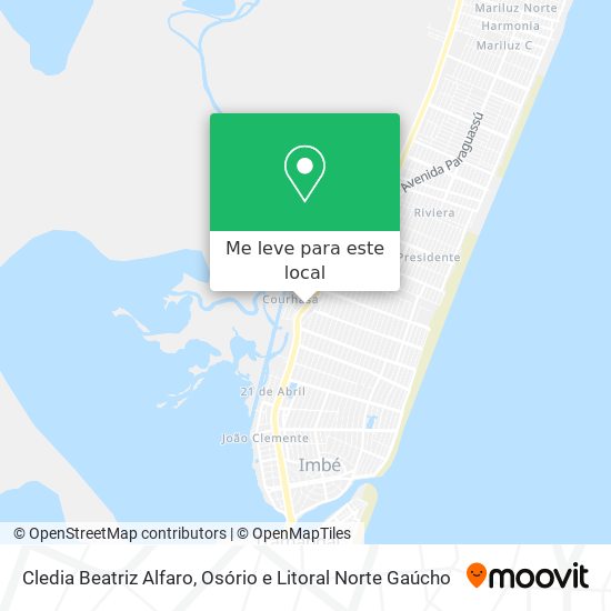 Cledia Beatriz Alfaro mapa