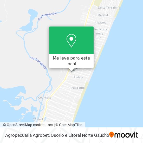 Agropecuária Agropet mapa